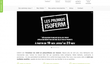 le-volet.fr : fabricant français des volets en polyuréthane