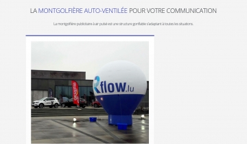 MONTGOLFIERE-PUBLICITAIRE.Fr : conception de montgolfières publicitaires 