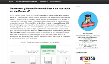 Guide-amplificateur-wifi.fr, guide pour bien choisir son comparateur wifi