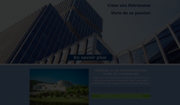 groupekapitale, site vitrine de formation pratique sur 'l'immobilier