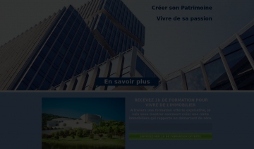 groupekapitale, site vitrine de formation pratique sur 'l'immobilier