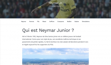 Neymar Football, l'actualité sur Neymar Junior
