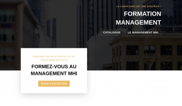 Formation Management Dirigeants, expert dans la formation en management des entreprises