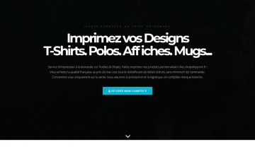 DropShipPrint, service d’impression de textiles et d’objets à la demande