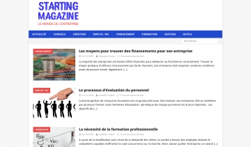 Starting Magazine, magazine du monde de l'entreprise