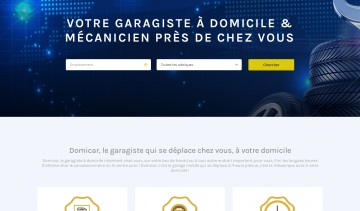 Domicar.fr, garagiste à domicile et mécanicien près de chez vous  