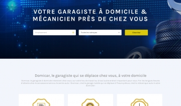 Domicar.fr, garagiste à domicile et mécanicien près de chez vous  