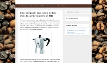 Cafetiere-italienne.net, le guide de la cafetière italienne 