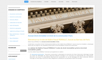 Perrault Avocats, votre spécialiste du droit immobilier