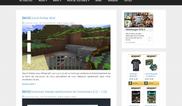 Minecraft-France, actualités et infos sur Minecraft 