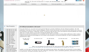 clé usb personnalisée publicitaire