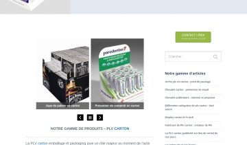 PLV Carton, obtenez l'emballage adéquat pour votre markéting