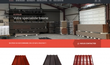 Ecotoles, la tôlerie de qualité pour votre construction