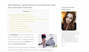 Velo-elliptique.fr : guide d’achat et comparatif de vélos elliptiques