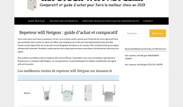 Repeteurwifinetgear.com, guide d'achat et comparatif des meilleurs répéteurs wifi Netgear 
