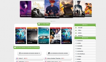 VoirFilms1, site de streaming de films et séries