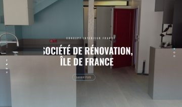 Concept Intérieur France : Société de rénovation sur l'île-de-France