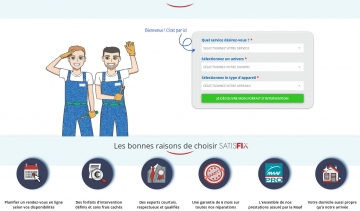 Satisfix - Les experts de la réparation d'appareils électroménager