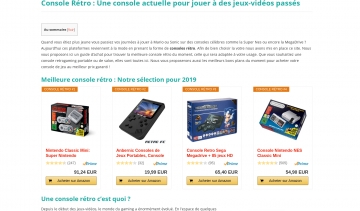 Console-Rétro, le guide des consoles rétro