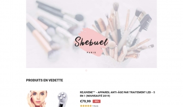 Shebuel, la boutique de vente en ligne des produits de beauté