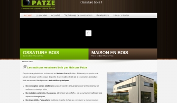 Maison passive à ossature bois