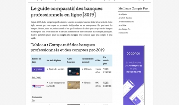 Banque en ligne professionnel : meilleur guide comparatif 