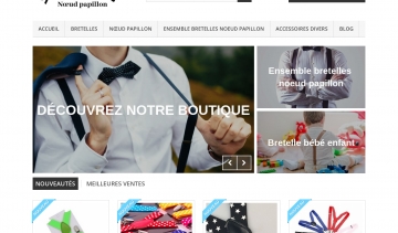 bretelle-et-noeudpapillon.fr : la boutique en ligne des bretelles et nœuds papillon