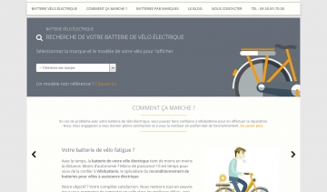 Spécialiste de la réparation de tous les modèles de batteries pour les vélos électriques 