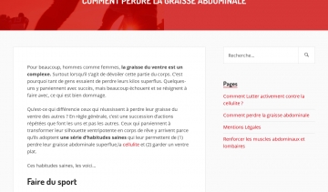 ORSHN, guide pratique sur la perte de la graisse abdominale