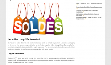 My soldes : la référence pour les soldes été 2019 en France