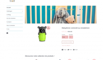 Un Rêve pour Bébé, boutique en ligne de puériculture