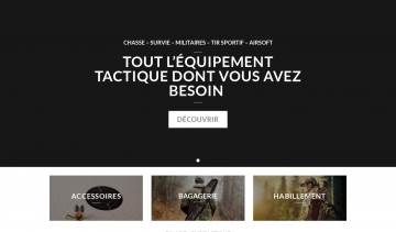 BLACKOPE  : boutique de vente d'équipements tactiques
