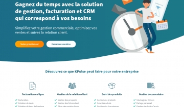 KPulse, logiciel de gestion et de facturation en ligne