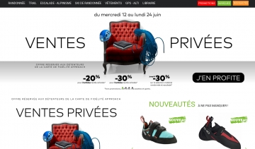 Approach Outdoor, Boutique de vente en ligne du matériel de ski de randonnée