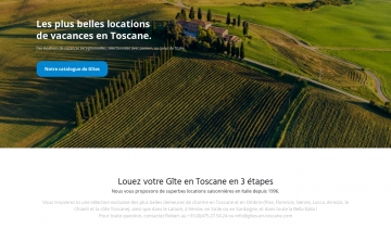 gites-en-toscane, site présentant de superbes locations saisonnières 