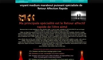 Travaux occultes retour affectif, le site web de l'amour