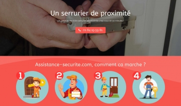 Assistance Sécurité, votre serrurier compétent