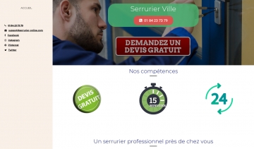 Serrurier Online, entreprise de serrurerie en Île-de-France