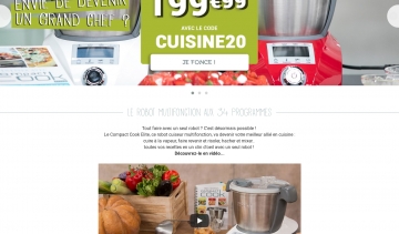 Compact Cook, le meilleur robot cuiseur