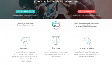 Mozzeno, prêt personnel et financement participatif