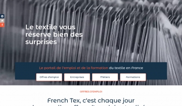 French Tex, portail dédié au monde de la filière textile