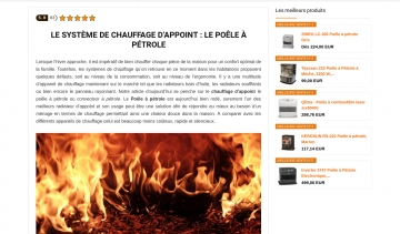 Poêle Pétrole, découvrez les différents modèles disponibles