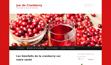 Pur jus de Cranberry