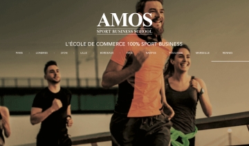 AMOS, école de commerce orienté 100% sport management