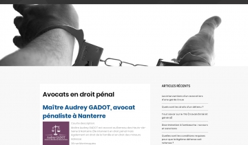 droit-penal, annuaire fiable des avocats en droit pénal