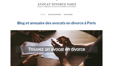 Blogs et guide d'avocats en droit du divorce à Paris