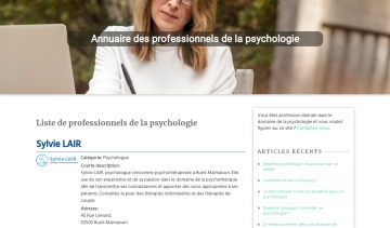 Annuaire Psy, la plateforme qui vous permet de prendre rendez-vous avec un spécialiste