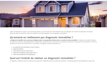 Diagnostics de l’Immobilier : Annuaire des diagnostiqueurs immobiliers 