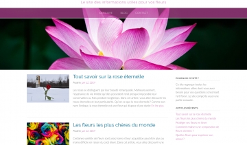 Livraisonfleursadomicile.com, à la découverte des différentes variétés de fleurs.