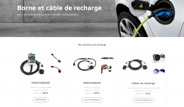 mister.ev, site de vente de bornes et câbles de recharge pour voitures hybrides et électriques